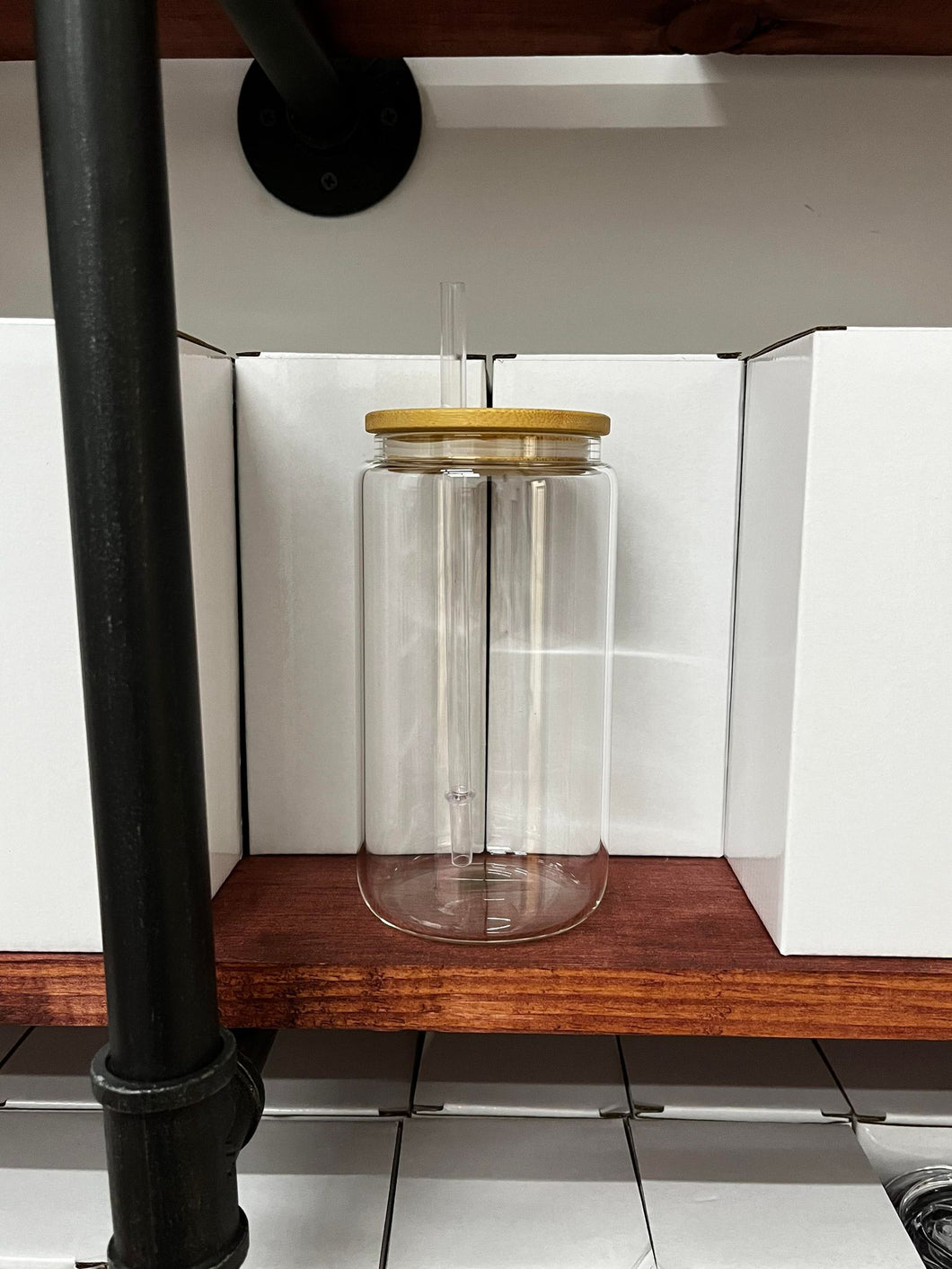 16oz Glass Sublimation Can