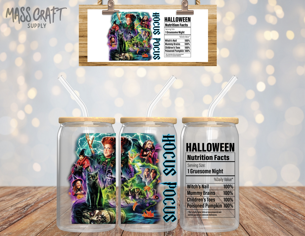Hocus Pocus Nutrition UV DTF